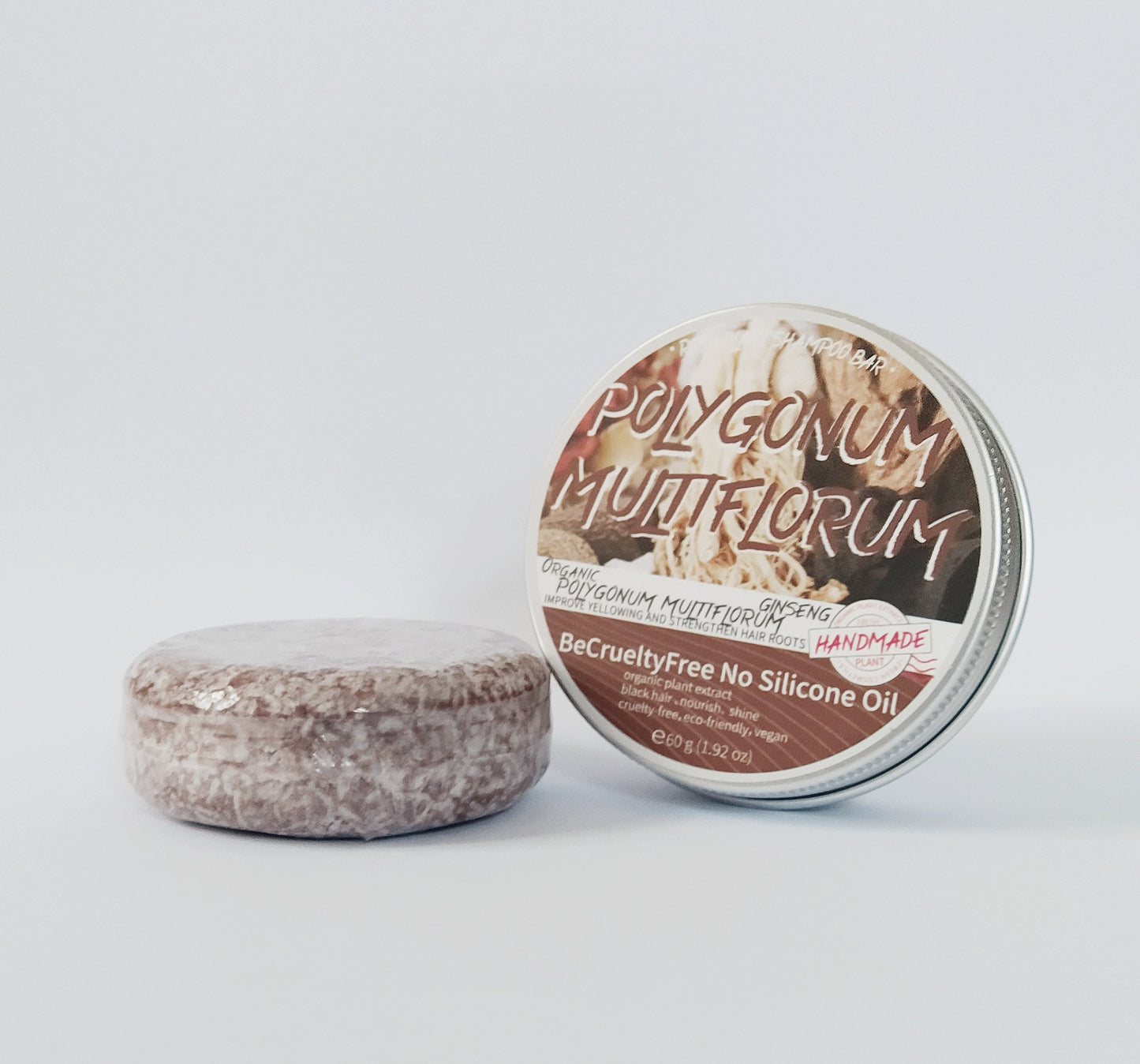 Ginseng & Polygonum Nourishing Shampoo Bar — Essential Oil Formula