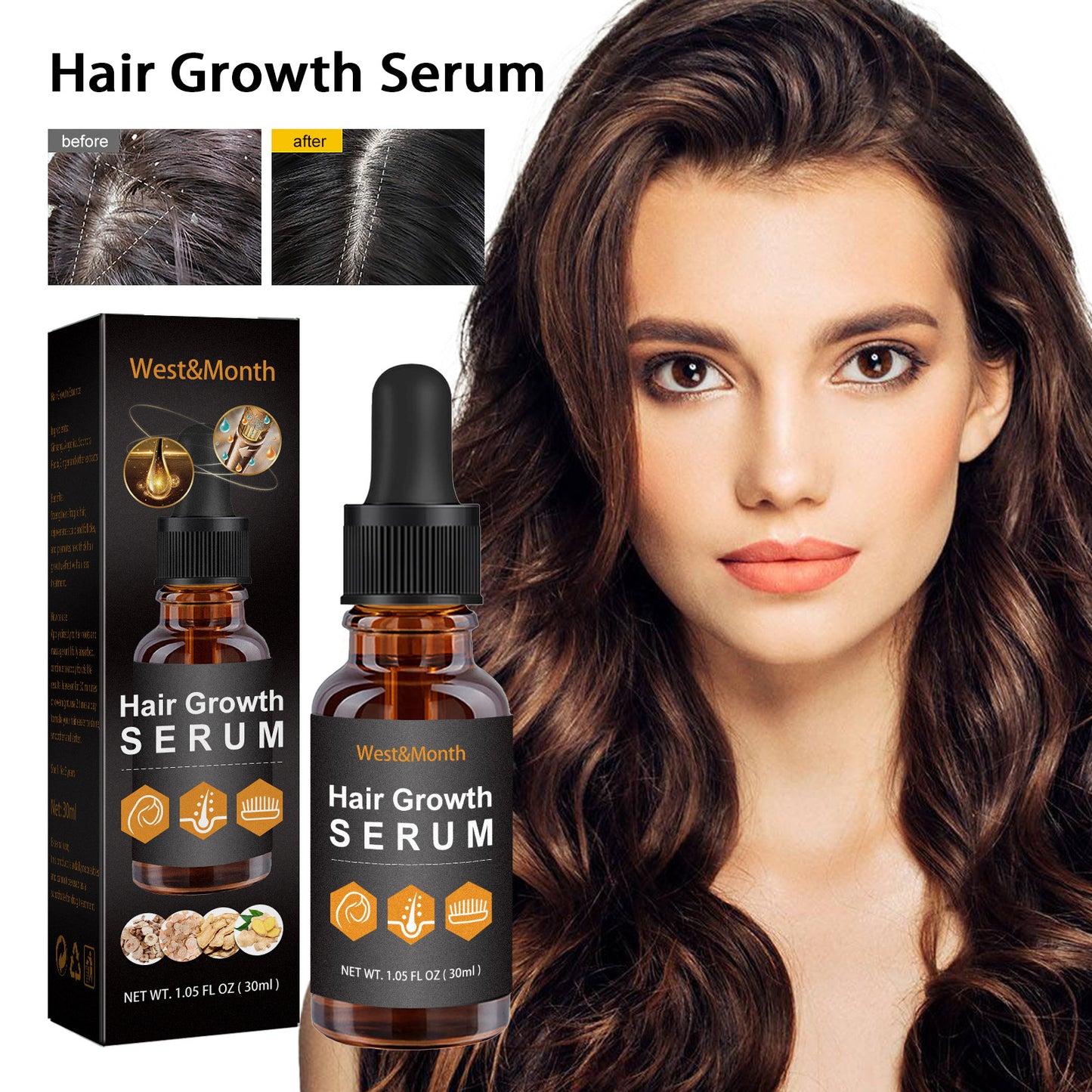 Hair Growth & Repair Essential Oil — Nourishing Scalp Treatment