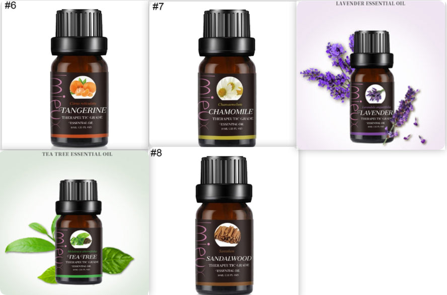 Pure Essential Oil Blend — Relaxing Body Massage Oil