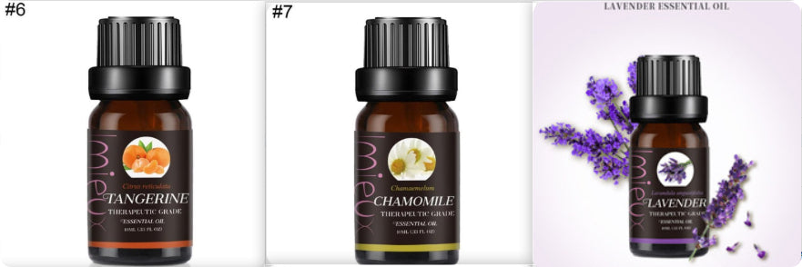 Pure Essential Oil Blend — Relaxing Body Massage Oil